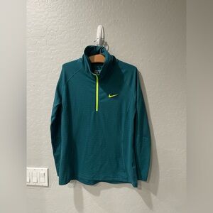 Nike Dri Fit Golf Long Sleeve Quarter Zip Size Large‎